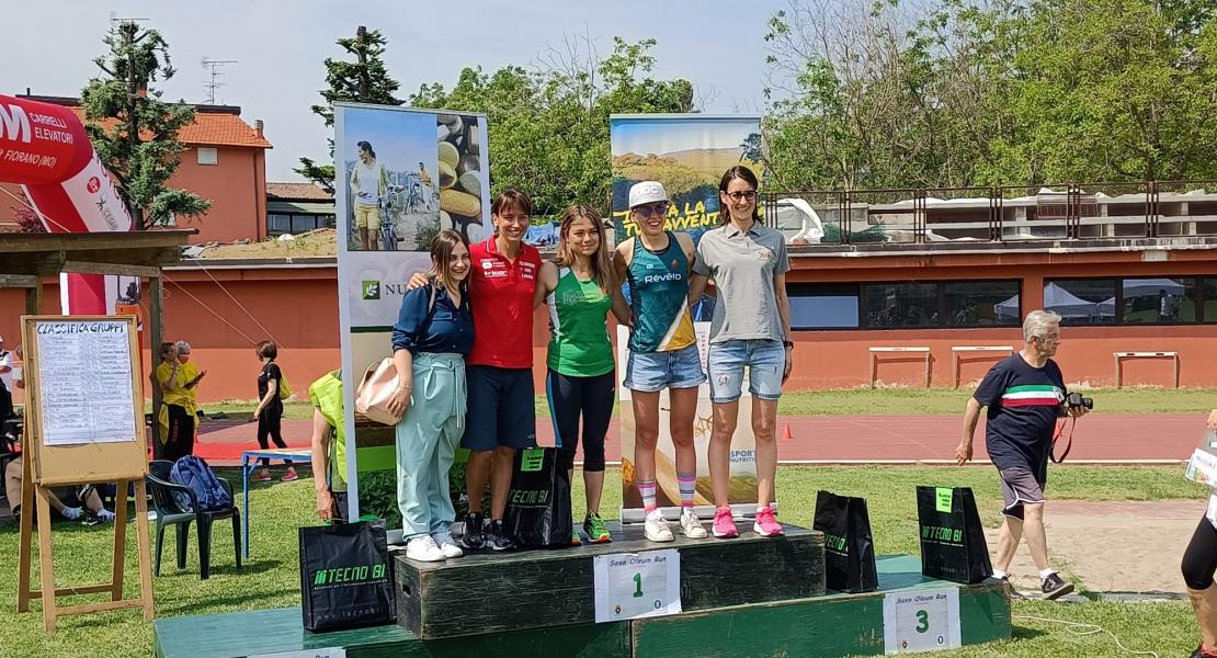 Giorgia Zoccatelli alla Saxo oleum run 21 km