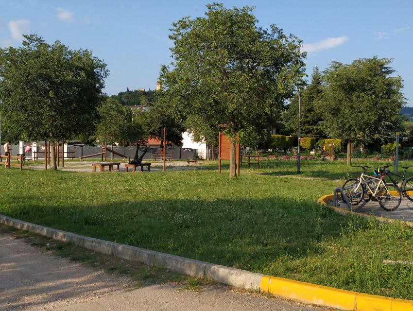 vista sul parco Ponte Florio